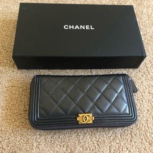 Chanel Zip Wallet